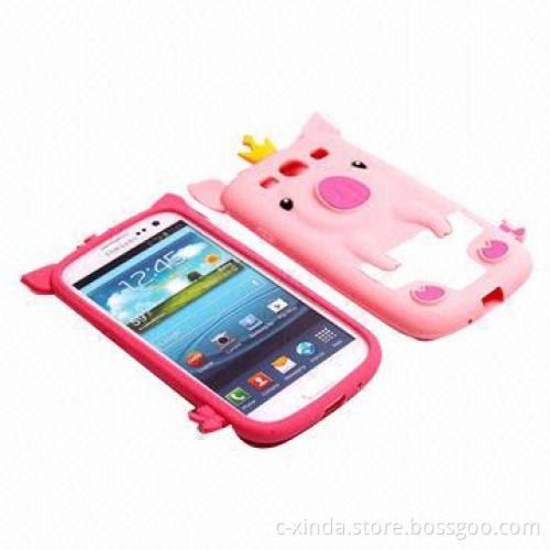 Silicone Cases for Samsung Galaxy S3, Easy to Attach and Detach, More Colors for Option